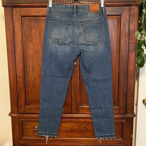 Lucky Brand Hayden Crop Skinny raw hem Medium wash Size 29 - Picture 3 of 16